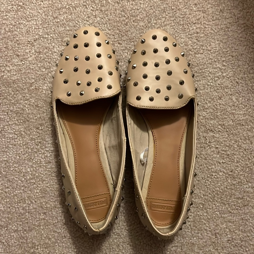 Pull&Bear Studded Ballet Flats